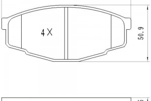 FREN BALTA ÖN 1980/1989 CRESSIDA/HILUX PİCUP II