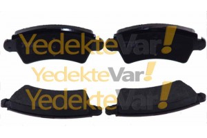 Peugeot 206 GTİ Ön Fren Balatası 1.6cc 2.0cc - 1999-    