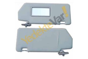 Fiat Albea Palio Güneşlik (Koyu Gri)        Fiat Albea Palio Güneşlik (Koyu Gri)