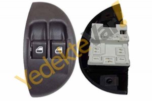 Fiat Palio Siena Cam Açma Anahtarı Ön Sol 00-02        