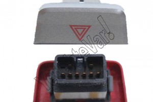 Hyundai Accent Dörtlü Flaşör Düğmesi 2000 - 2005 (9379025000 )  