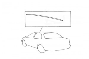 Hyundai Accent Era Tavan Çıtası Sol 2006       