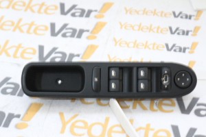 Peugeot 307-407 Cam Açma Anahtarı Ön Sol       